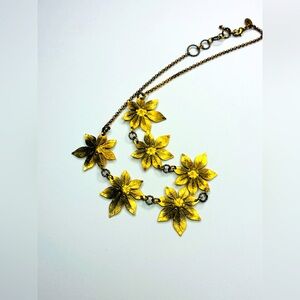 Golden Blossom Necklace